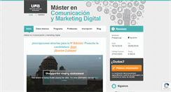 Desktop Screenshot of mastermarketingdigital.com