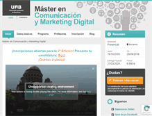Tablet Screenshot of mastermarketingdigital.com